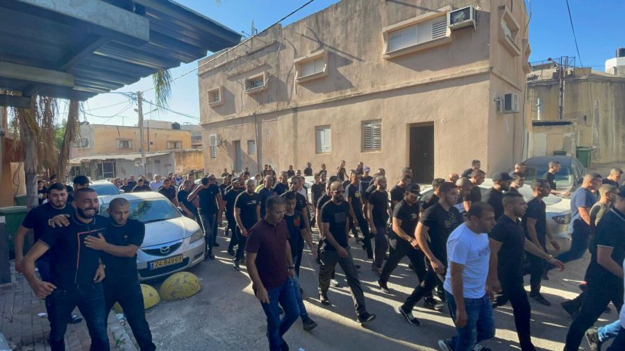 صور من جنازة ضحية القتل احمد شادي عيسى - كفرقاسم